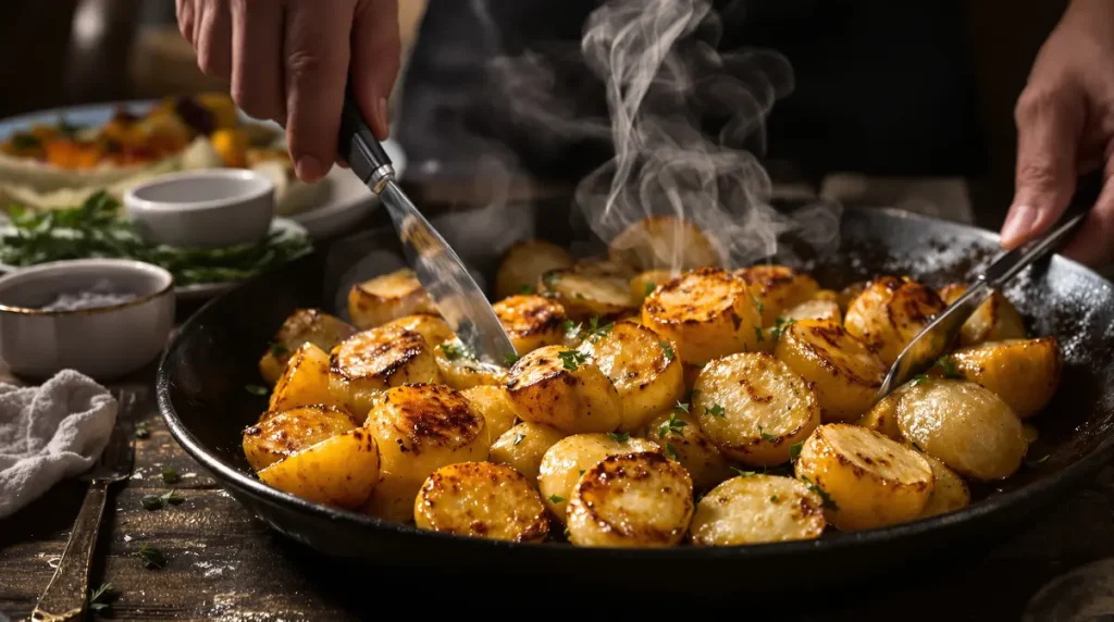 Pommes de terre au four : l’astuce toute simple pour les rendre bien croustillantes, à tous les coups